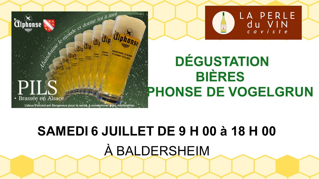 Dégustation bières Ste Alphonse de Vogelgrun
