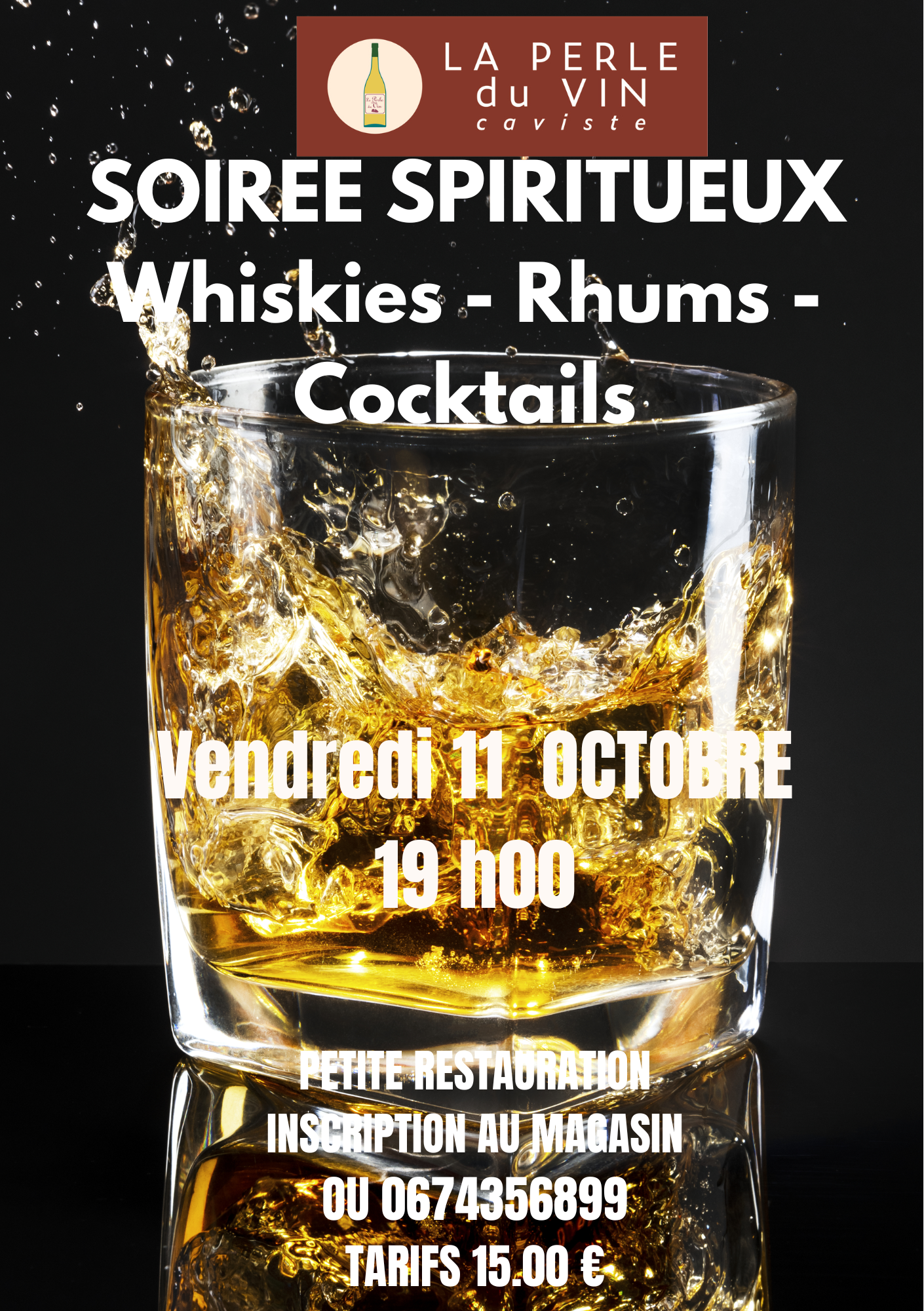 Soirée spiritueux