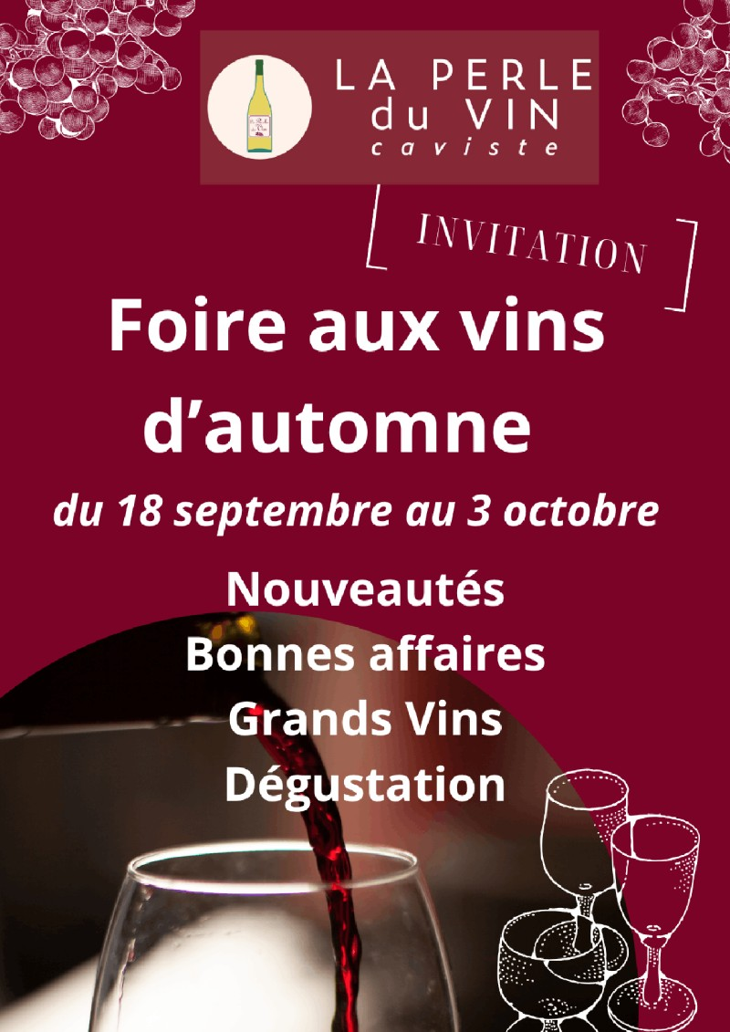 Foire aux Vins d'automne du 18 septembre